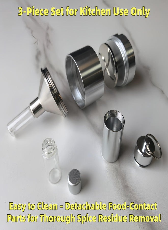 MuYuDaDi Spice Grinder【Silver】For Kitchen Use Only - Image 5