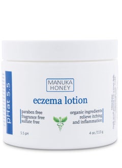 Manuka Honey Eczema Cream Moisturizer for Face Hands & Body Eczema Relief Cream 4oz 