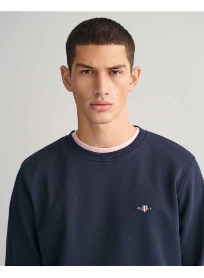 Gant Shield Crew Neck Sweatshirt - Image 1