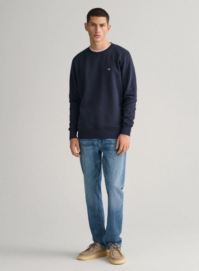 Gant Shield Crew Neck Sweatshirt - Image 5