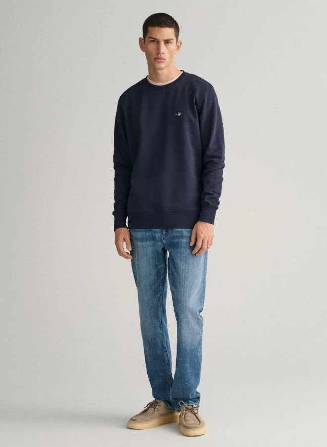 GANT  Gant Shield Crew Neck Sweatshirt for Men | Best Price UAE