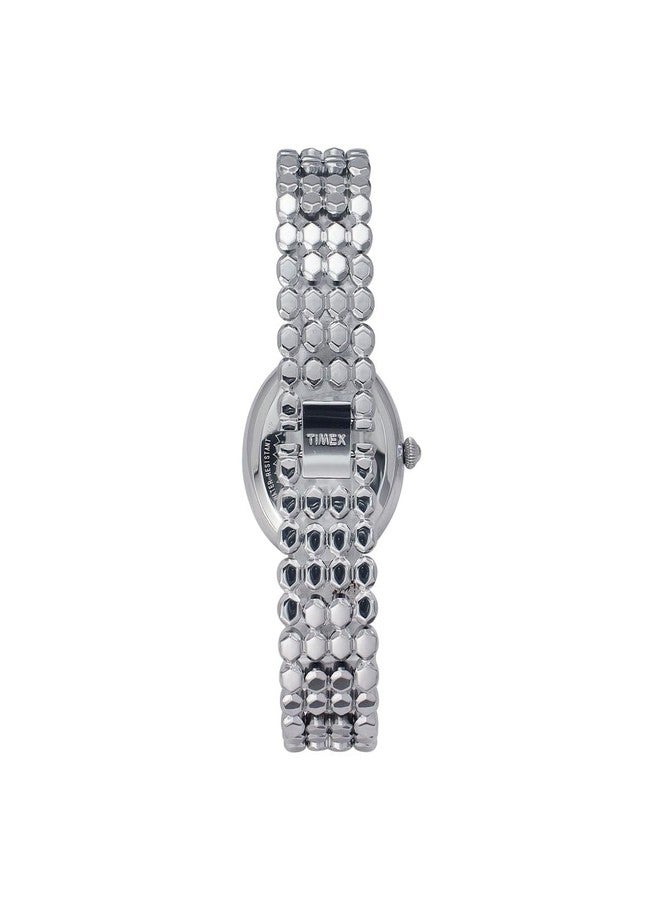 TIMEX Fria Round 34mm Blue Dial Analog Women Watch - TWEL13906 - Image 5