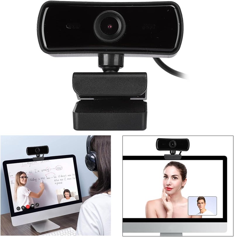 تغليف قبل التخزين كاميرا ويب Zopsc بدقة 4K مع دوران 360 درجة، وميكروفون مدمج، وتشغيل فوري، للمؤتمرات المرئية، والدروس عبر الإنترنت، والألعاب استخدام طويل مكثف يسهل النقل خيارات متنوعة - Image 5