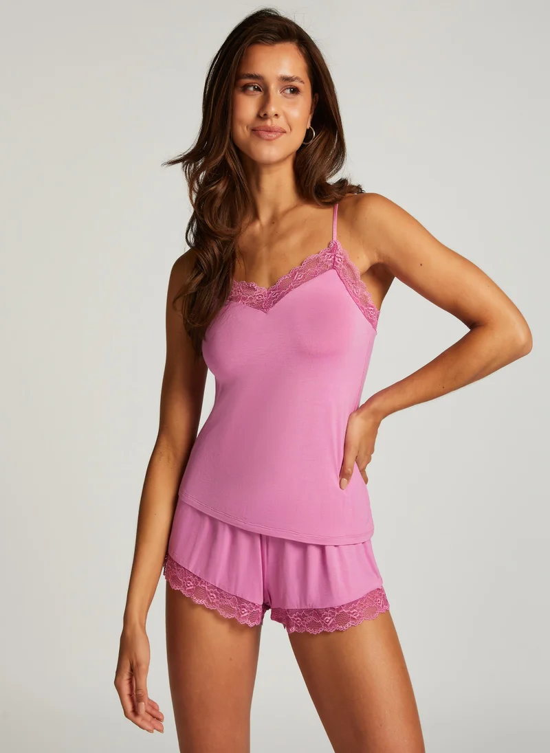 hunkemoller Strappy Cami Top & Short Set