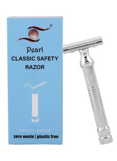 Pearl Shaving Double Edge Safety Razor SHD-27 (Close Comb,Chrome) - pzsku/Z007C451E15E1999EB6D4Z/45/_/1736426523/e5a00c62-f8cf-42ac-90cc-2cbb74b5f69e