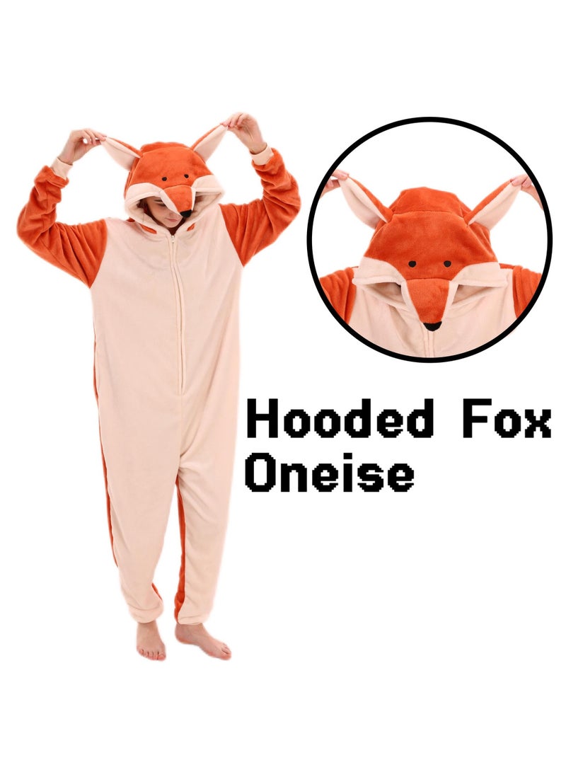 Snug Fit Unisex Adult Onesie Pajamas,  Cosplay Animal One Piece Halloween Costume Sleepwear Homewear  - Image 2