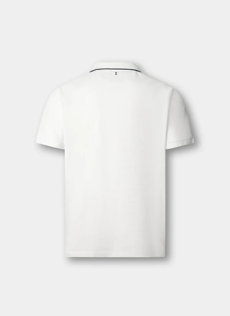 Hackett  Classic Fit Short Sleeve Number Polo for Men | Best Price UAE