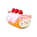 Anirollz Kittiroll Plush in Roll Cake Outfitz Kawaii Stuffed Animal with Removable Costume Cute Squishy Plush Toy Gift for Girls Kids - Image 3