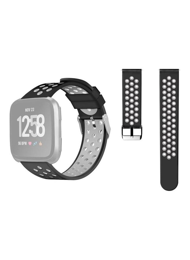 Fashion Silicone Watch Strap For Fitbit Versa Multicolour - Image 1