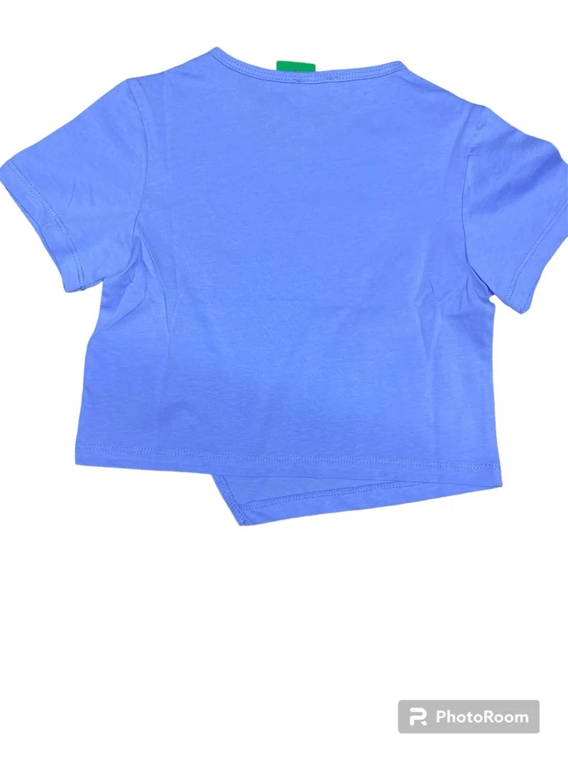 Benetton Girl's T-Shirt BNT-G21295-003