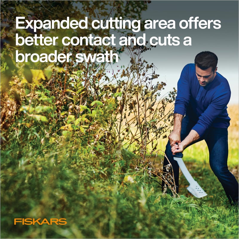 Fiskars Machete Knife, Machete For Cutting Trees, Heavy Duty, 18-Inch Bushcraft Axe Branch Cutter with Rust-Resistant and Low-Friction Blade Coating and Nylon Sheath - Image 2
