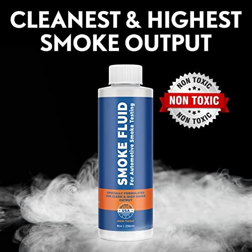 Samorillo Smoke Fluid Solution for Automotive Smoke Machine Testing - Made in USA - 8oz Liquid Smoke Refill Designed for Automotive Testing - EVAP, Vacuum, Fuel, Intake, Exhaust, Turbo Systems & Super Chargers - Image 2