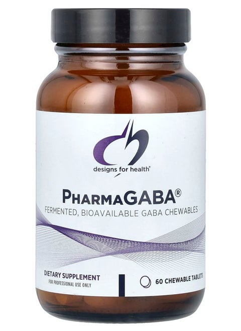 PharmaGABA® 60 Chewable Tablets (100 mg per Tablet)