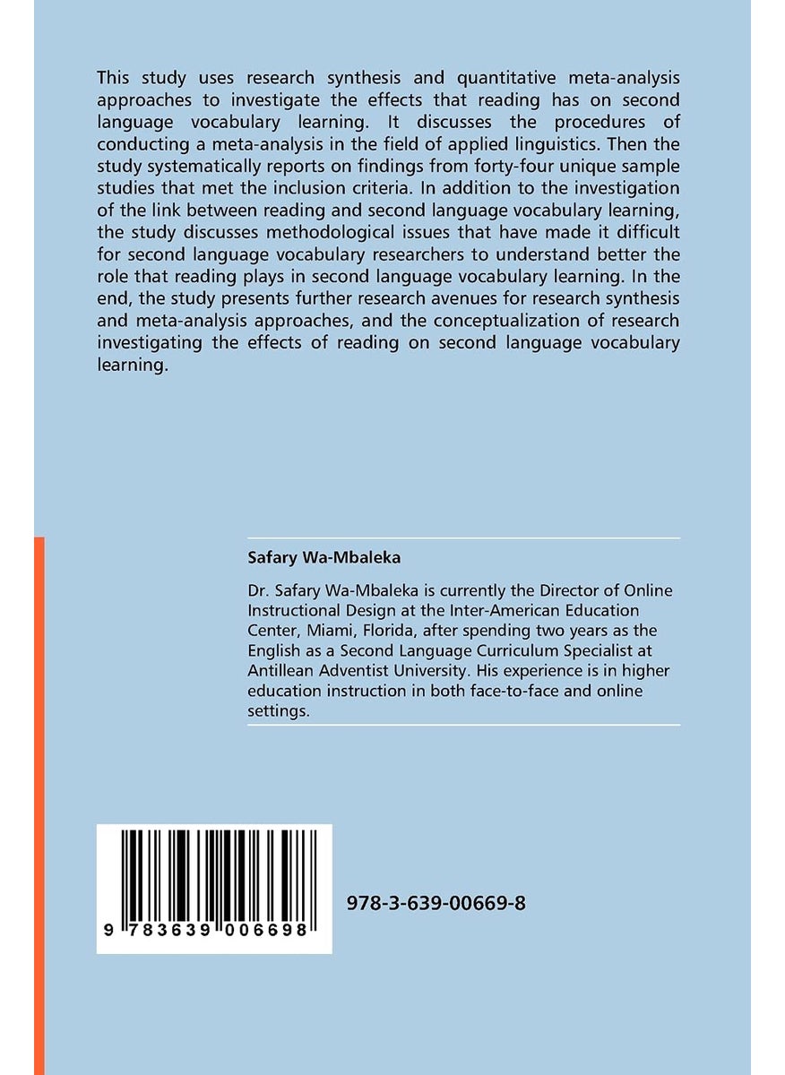 A Meta-Analysis Investigating the Effects of Reading on Second Language Learning  - Image 2