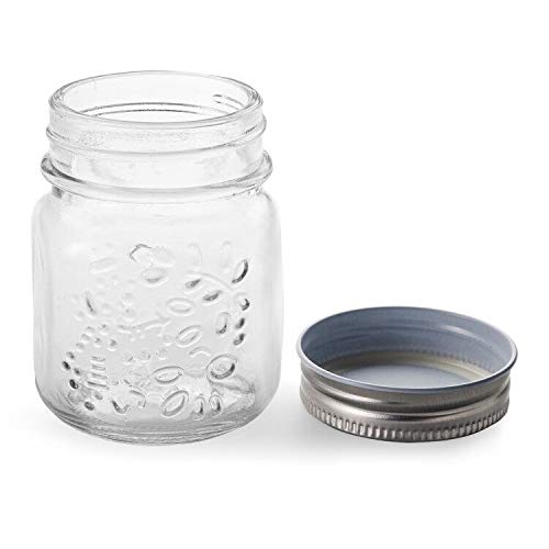 Cedilis 20 Pack 4oz Mini Mason Jars with Airtight Lids, Jelly Jars, Glass Jars for Jam, Honey, Wedding Favors, Shower Favors - Image 5