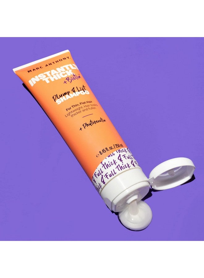 MARC ANTHONY شامبو البيوتين والصبار لتكثيف الشعر على الفور للشعر الناعم، شامبو البيوتين لتكثيف الشعر للشعر الكثيف والكثيف، شامبو البيوتين لتكثيف الشعر الجاف والناعم - Image 5