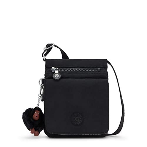 KIPLING KIPLING Kipling Womens New Eldorado Minibag, Lightweight Bag, Nylon Travel Crossbody Bag, Grey Gris, Small US - Image 1