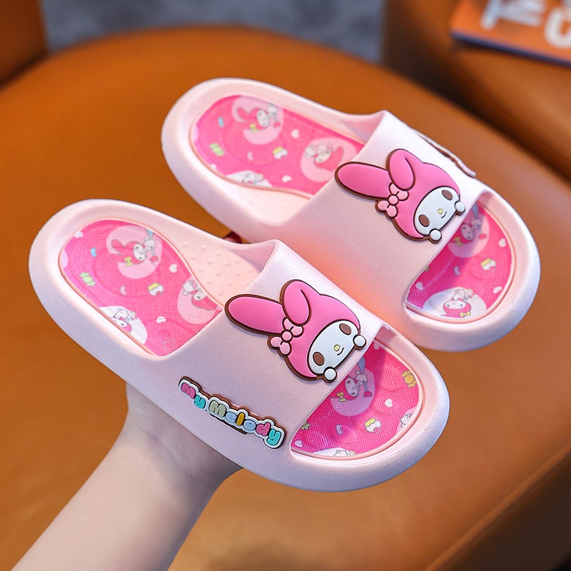 Kids Melody Summer Slide Sandals Pink Melody