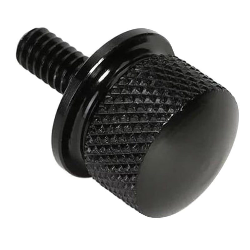 Black Knurled Aluminum Seat Bolt Stainless Steel Screws For Upholstery Medium Size - Image 5