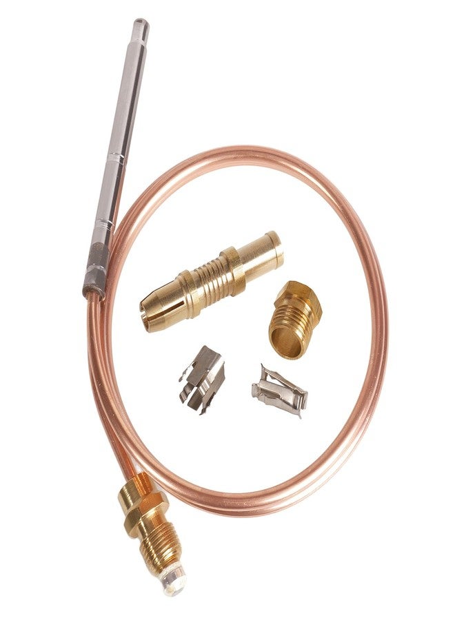 KBZ مزدوجة حرارية KBZ لاستبدال مجموعة شعلة الإشعال للتحكم في منظم الحرارة من روبرتشو 1980-036 مزدوجة حرارية عالمية سهلة التركيب (36 بوصة) - Image 5