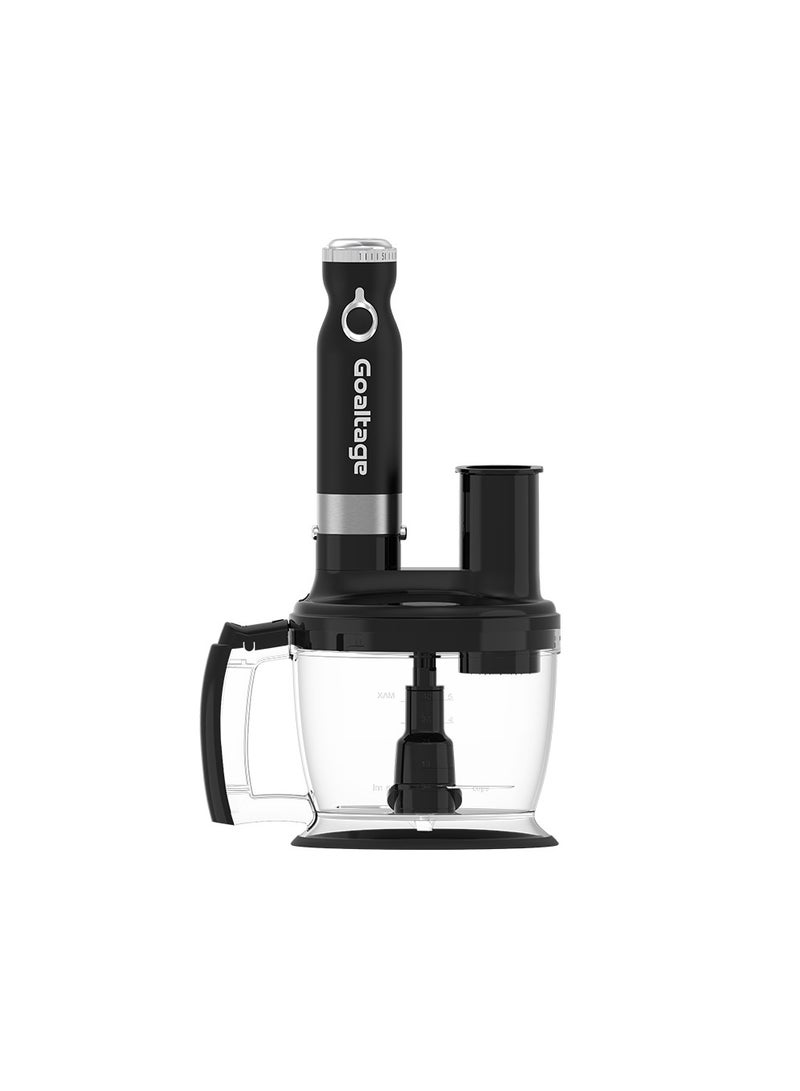 Goaltage SmartMix Hand Blender 5-In-1 1200W including Powerful Blades, 1.2L, Stainless Steel Blades, 20-Speed Adjustments with High Capacity and Multi-Functionality - Image 2