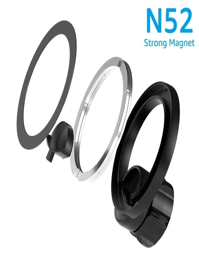 AROAQ Universal Magnetic Phone Holder for Car Display Screen 360 Degree Rotation Strong Magnet Car Mount for iPhone 15 MagSafe Xiaomi - Image 4