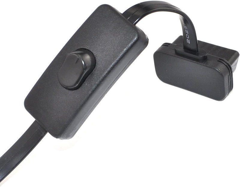 OLLGEN OBD 2 Cable Cord, Ultra Slim 16 Pin M/F OBDII Extension Cable with Power Switch, 70cm / 2.3feet - Image 4