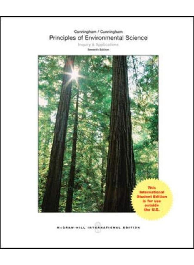 Principles Of Environmental Science  Ed   7