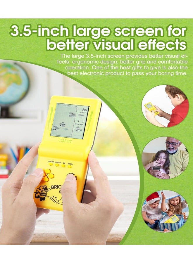 KASTWAVE 3.5 Inch Large Screen Retro Brick Game Console, Include 23 Classic Games, Each Game Can Be Set With Different Modes and Difficulty, Lightweight Handheld Game Console, More Convenient To Carry - Image 4