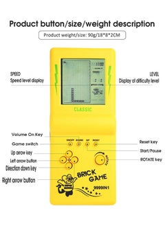 KASTWAVE 3.5 Inch Large Screen Retro Brick Game Console, Include 23 Classic Games, Each Game Can Be Set With Different Modes and Difficulty, Lightweight Handheld Game Console, More Convenient To Carry  - Image 5