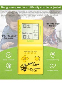KASTWAVE 3.5 Inch Large Screen Retro Brick Game Console, Include 23 Classic Games, Each Game Can Be Set With Different Modes and Difficulty, Lightweight Handheld Game Console, More Convenient To Carry  - Image 3