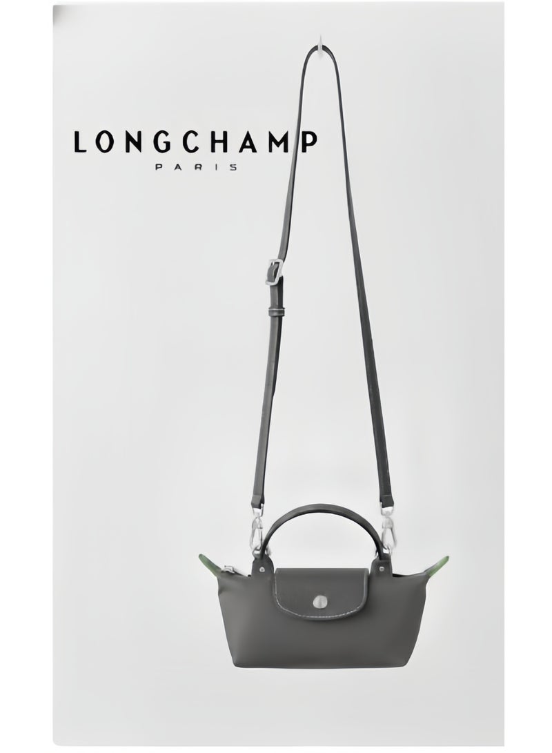 Longchamp French Longchamp Women's fashion versatile mini makeup bag handbag shoulder bag handheld small bag Mini Space Saver Bag - Image 1