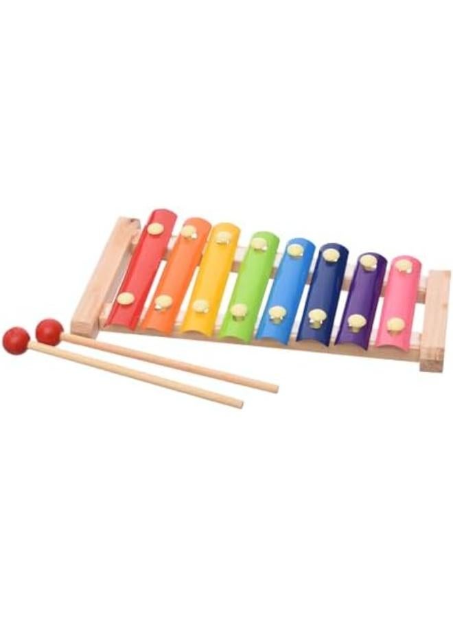 accessories shop Wood Hand Knocks Xylophone Enlighten Your IQ With Skills And Amazing Design Add More Funny For Children - Multicolor
