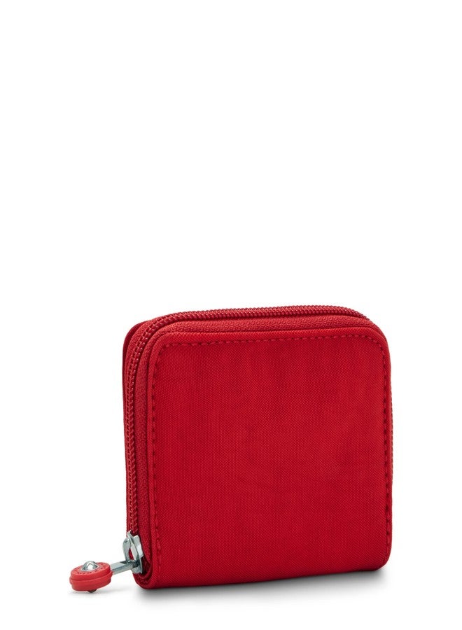 KIPLING KIPLING محفظة كيبلينج النسائية، صغيرة الحجم وعملية، مصنوعة من النايلون، لحفظ بطاقات السفر، لون الكرز، 3 بوصات طول × 4.125 بوصة ارتفاع × 1 بوصة عمق (مقاس أمريكي واحد). - Image 2