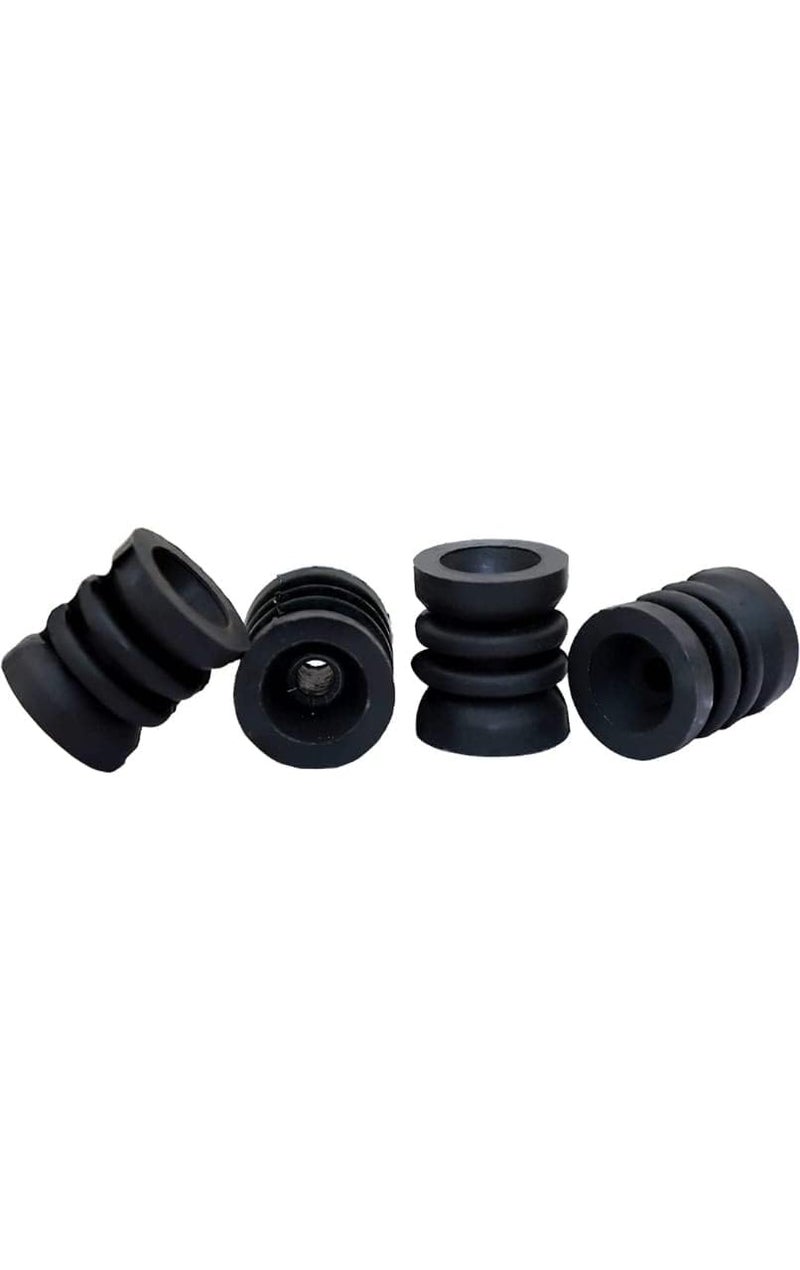 Backbone Heavy Plastic Reel Insulator Used for Solar Zatka Machine Fencing with Clutch Wire Also Used for Fencing in Farms or Industrial Parks Black Heavy Plastic Reel Insulator (Black) (Pack of 300) - Image 4
