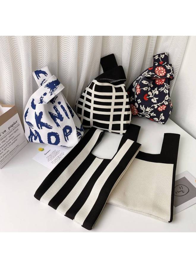 flyingle And Summer New Arrival Women's Bag Handbag Bag Fashionable Simple Niche Knitted Bag Vesel Bag Crossbody Bag - Image 3