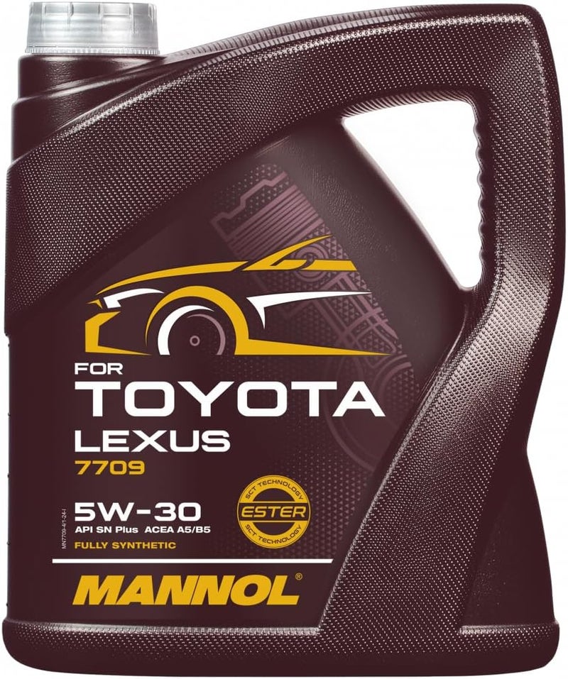 Mannol Fully Synthetic Engine Oil 5W-30 for Toyota/Lexus - Image 1