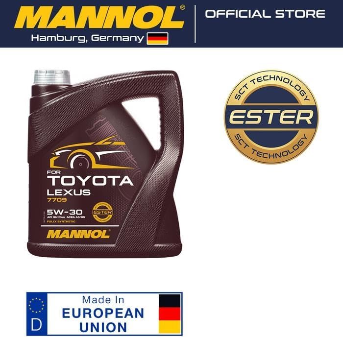 Mannol Fully Synthetic Engine Oil 5W-30 for Toyota/Lexus - Image 2