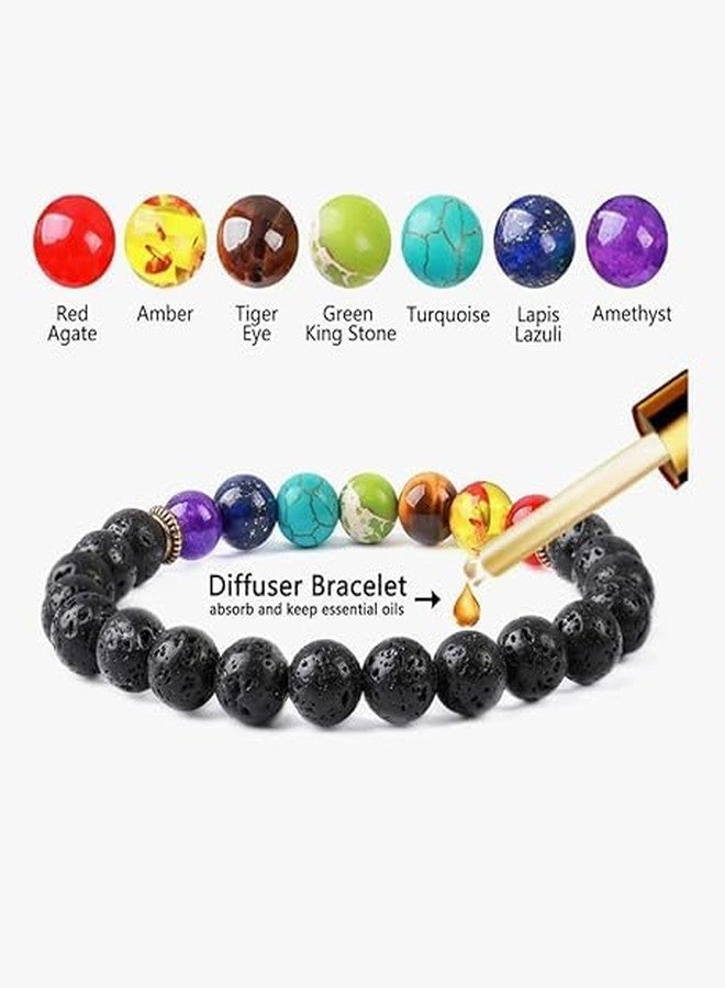 Kirit Gemstones Bracelets | Natural Stones With Certificate Of Authenticity For Unisex Adult (Agate) - Image 4