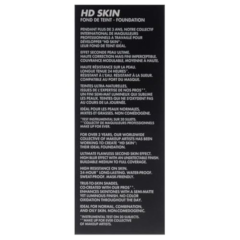 Make Up For Ever Hd Skin Undetectable Longwear Foundation - 2Y30 Women - 1 Oz Foundation - Image 5