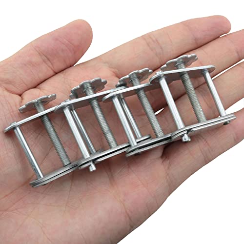 ZZHXSM 4pcs Flow Control Pipe Clamps Iron-Plated Water-Stop Clamp Hose Fixing Clip Swivel Screw Compressor - Image 5