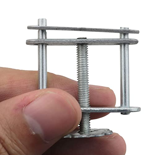ZZHXSM 4pcs Flow Control Pipe Clamps Iron-Plated Water-Stop Clamp Hose Fixing Clip Swivel Screw Compressor - Image 4