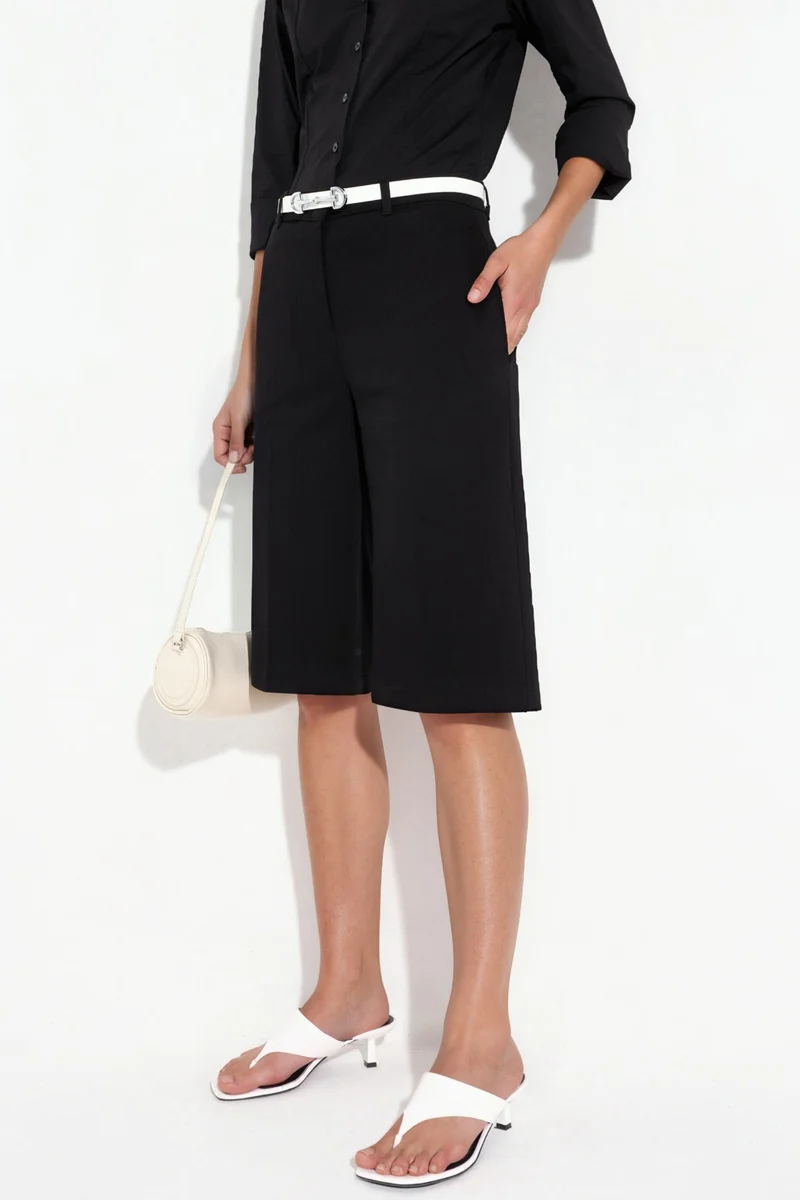 Hiccup Straight Fit Bermuda Shorts (w/out Belt)