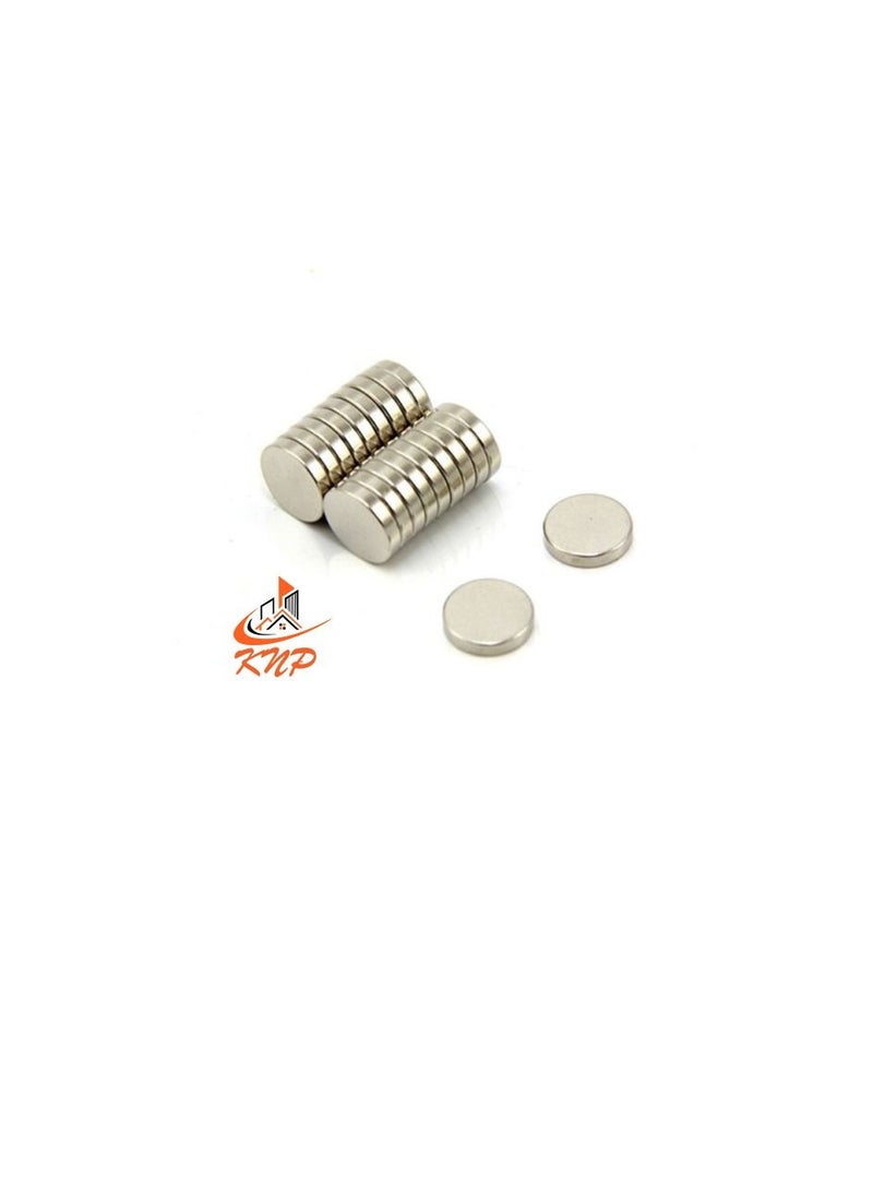 KNP Neodymium Disc Magnet 3mm X 8mm - 1 Pair - Image 1