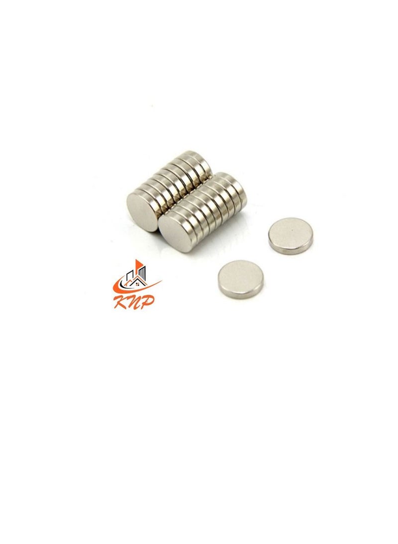 KNP Neodymium Disc Magnet 3mm X 8mm - 1 Pair - Image 2