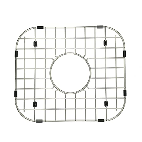 Starstar Sink Protector Stainless Steel Kitchen Sink Bottom Grid, Rack (12-5/8" x 14-5/16") - Image 1