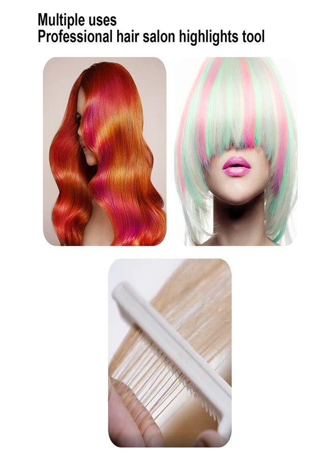 Chazcool Rat Tail Teasing Clip Comb, Rat Tail Combs for Women, Comb with Parting Tip, Hair Coloring Styling Tools for Knotty Hair Unkempt Hair - Image 2
