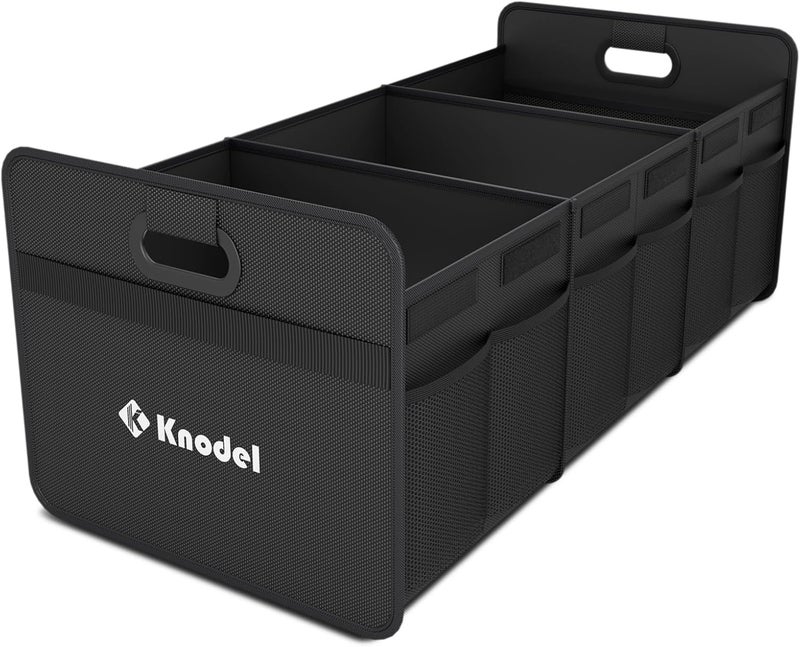 Large Car Trunk Organizer - Foldable with 3 Compartments - Image 1