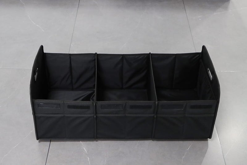 Large Car Trunk Organizer - Foldable with 3 Compartments - Image 3