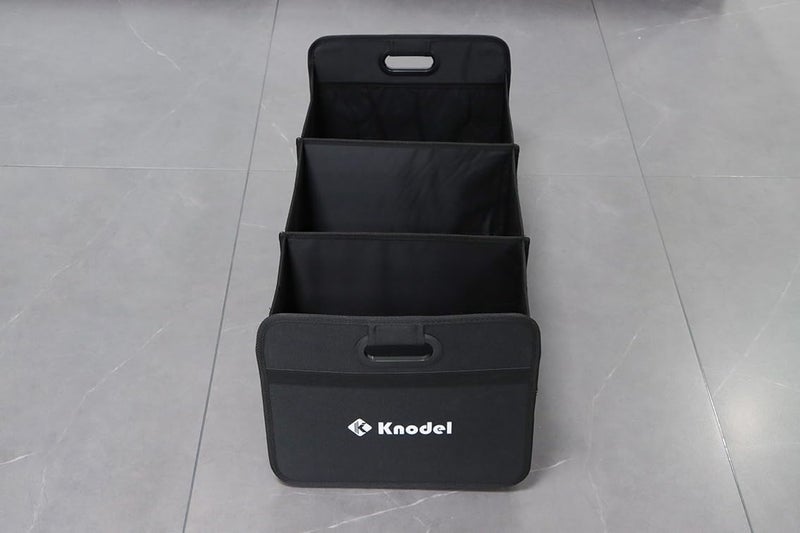 Large Car Trunk Organizer - Foldable with 3 Compartments - Image 2